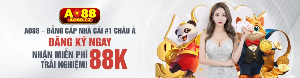 AO88 – Đẳng Cấp Nhà Cái #1 Châu Á Đăng Ký Ngay, Nhận Miền Phí 88K Trải Nghiệm!